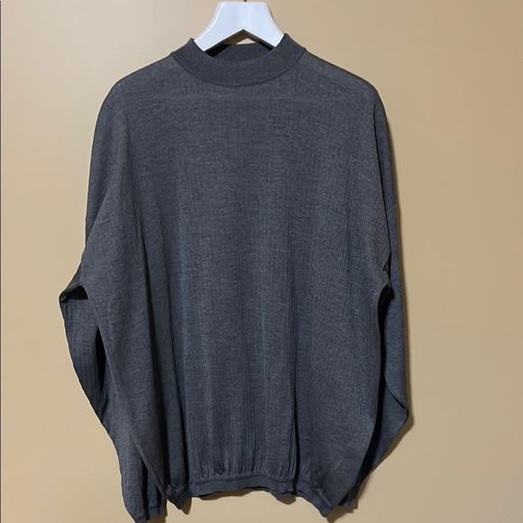 St. Croix Other - COPY - ST. CROIX Dark Charcoal Gray Crewneck Sweater. XL Long—made in 🇺🇸 USA